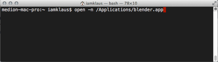 Mac OS - Terminal